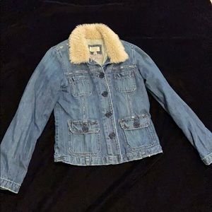 Lined A&F Jean Jacket